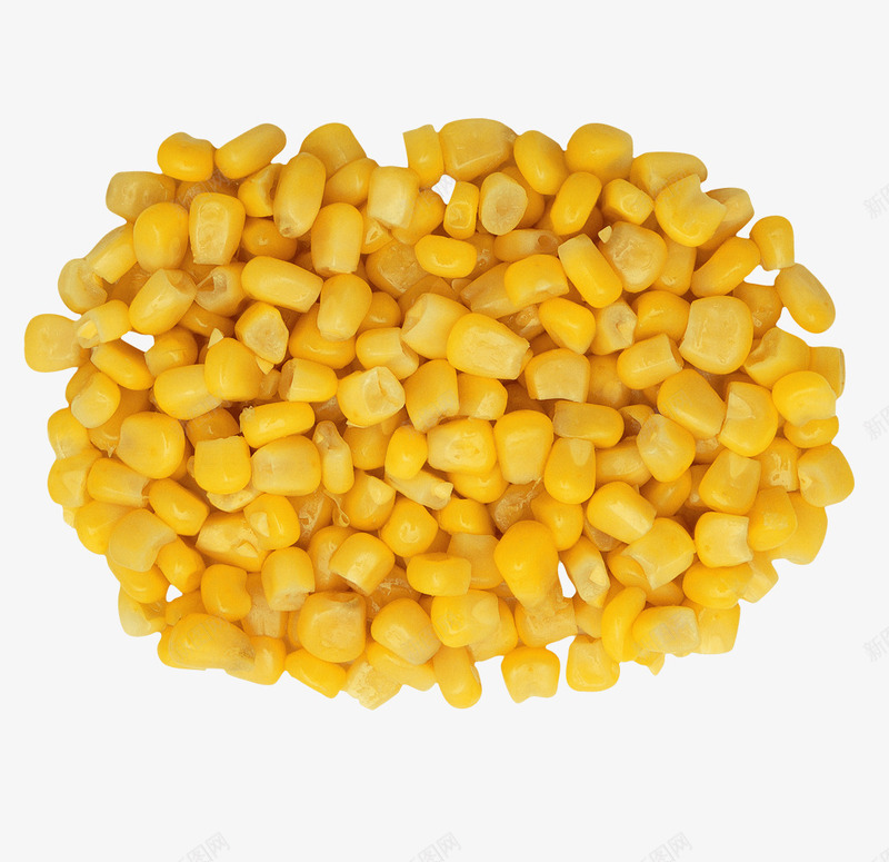 一片金色的玉米粒png免抠素材_88icon https://88icon.com 植物 玉米 美味 营养 金黄色