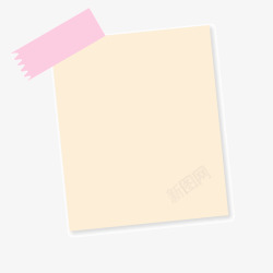 方形便利贴粉色便利贴2高清图片