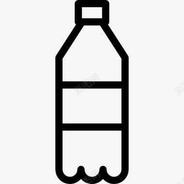 小黄瓶苏打瓶图标图标