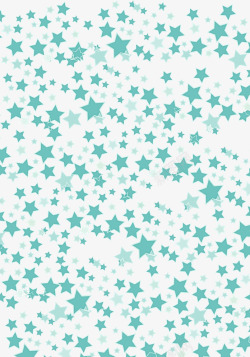 蓝色星星雨伞卡通星星底图高清图片