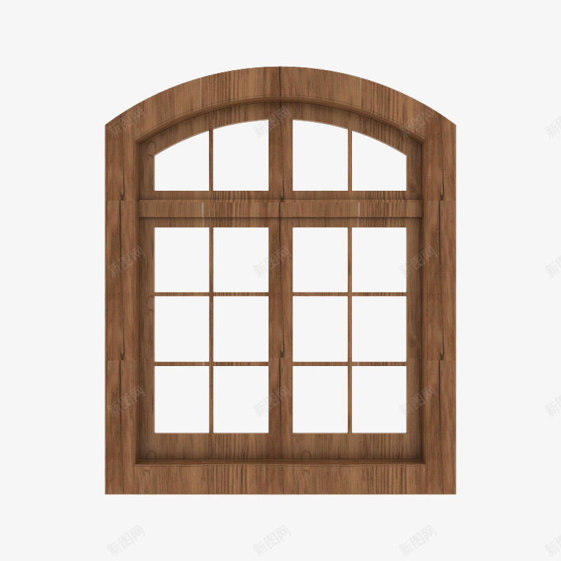 木质窗户png免抠素材_88icon https://88icon.com 图案 玻璃窗 窗户 简约 素材 装饰