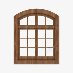 木质窗户素材