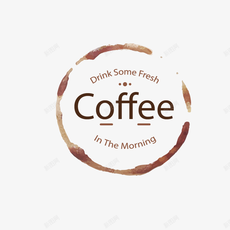 艺术咖啡渍矢量图ai免抠素材_88icon https://88icon.com 咖啡印章 咖啡杯渍 咖啡渍 咖啡素材 矢量图