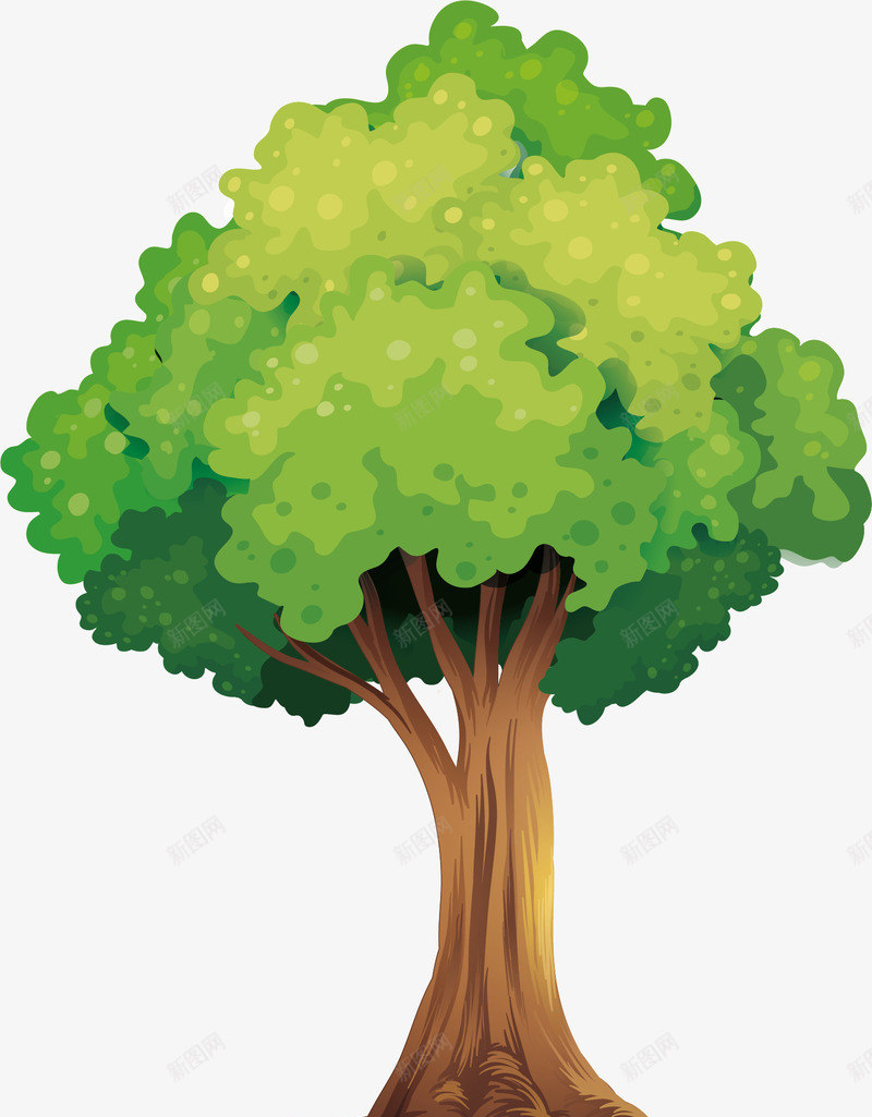榕树卡通树木png免抠素材_88icon https://88icon.com 卡通大树 卡通树木 大榕树 树木 榕 榕树 矢量大树 矢量树 矢量树木