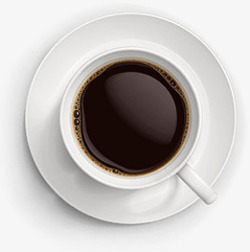 黑咖啡黑咖啡咖啡杯高清图片