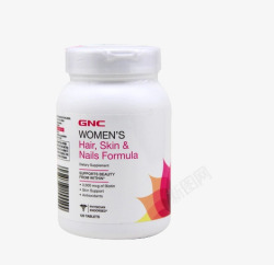 女性保健品美国GNC女性水解胶原蛋白高清图片