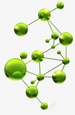 矢量分子结构化学分子结构链高清图片