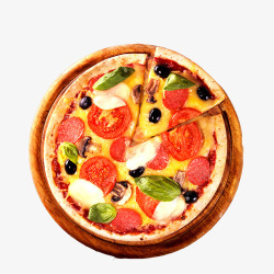 快餐食品披萨食物高清图片