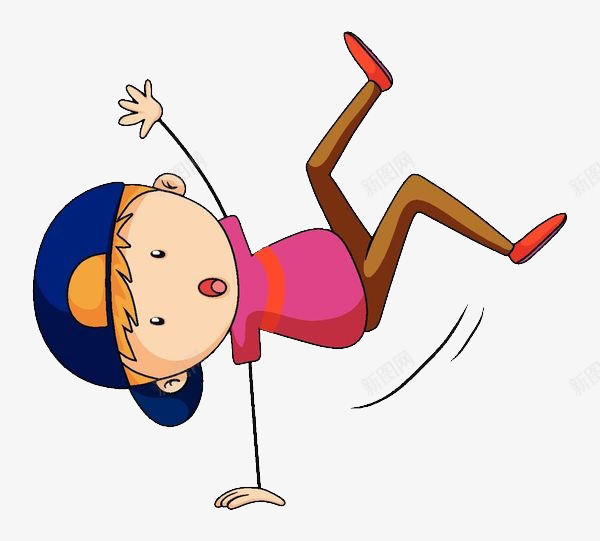 卡通儿童街舞png免抠素材_88icon https://88icon.com 儿童街舞 免扣男孩跳舞 卡通 戴帽子的男孩 跳街舞的少年