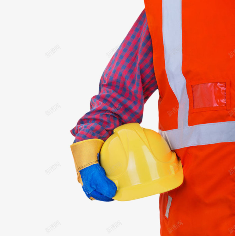 拿着安全帽和戴着蓝色手套的工人png免抠素材_88icon https://88icon.com 保护 卫生 塑胶手套 安全 安全帽 工人 工艺 帽子 手套 材料 材质 橡胶 绝缘