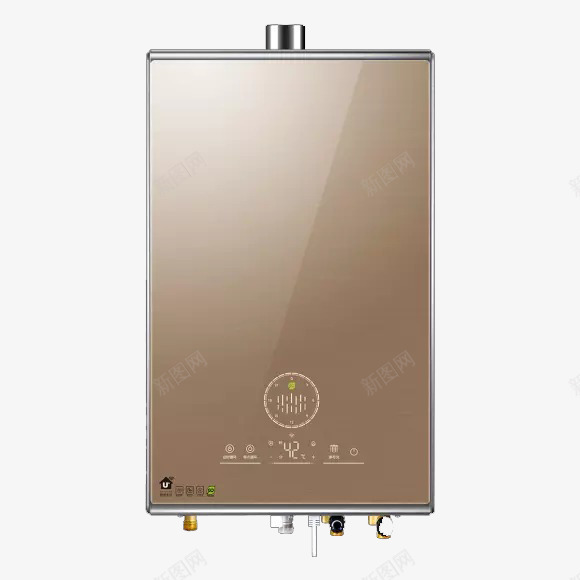 方形电热水器元素png免抠素材_88icon https://88icon.com 家电 热水器 电热水器 金色热水器