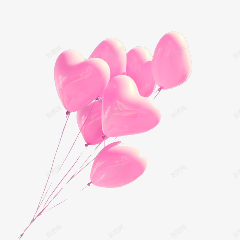 唯美粉色心形情人气球png免抠素材_88icon https://88icon.com 214 七夕 庆典 心形 情人节 情人节主题 气球 爱心 节日 节日庆典