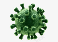 绿色病毒病毒绿色细菌高清图片
