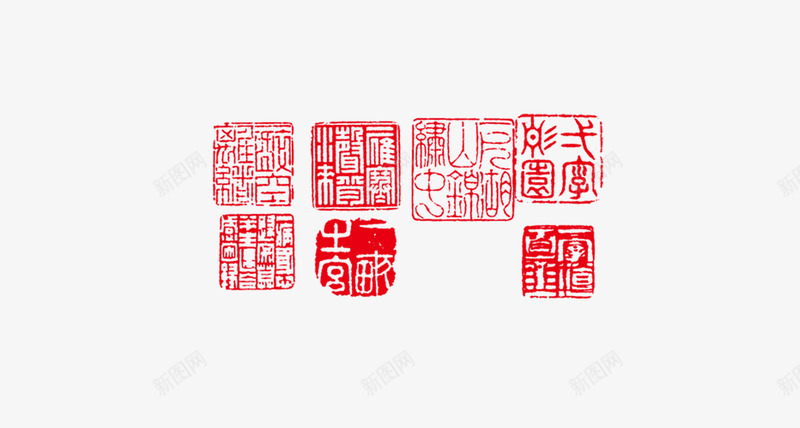 图章png免抠素材_88icon https://88icon.com 刻章 印戳 印章 图章 图章大全 异形章印 戳 盖章 章 红色