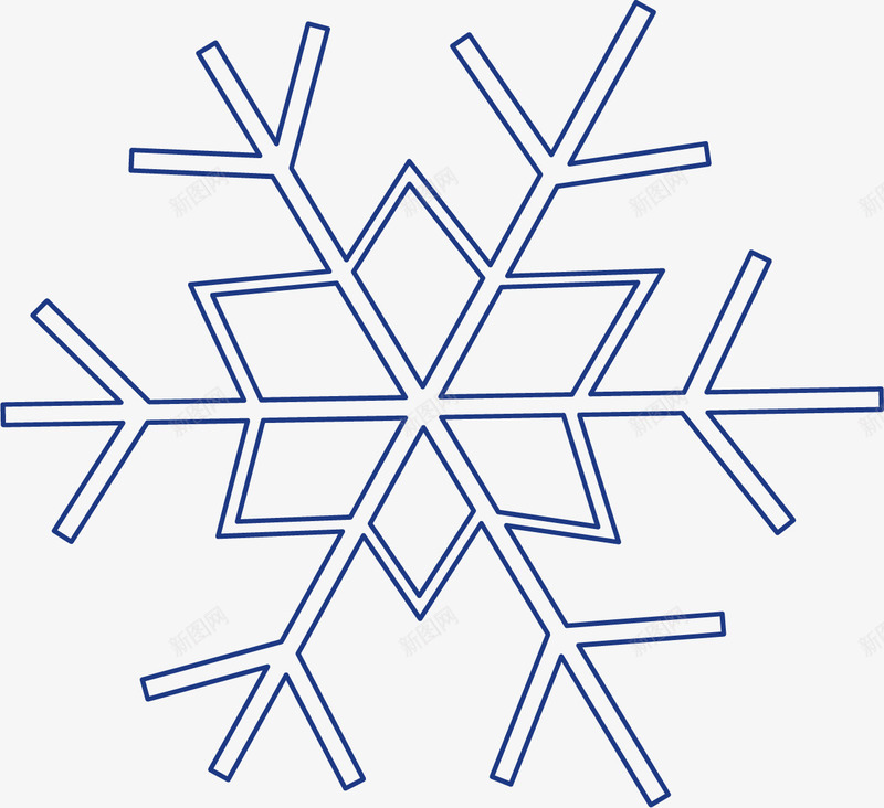 简单雪花矢量图ai免抠素材_88icon https://88icon.com png挂雪 挂雪素材 矢量挂雪 简单 雪花 矢量图