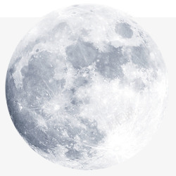 中秋节促销活动灰色月球素材