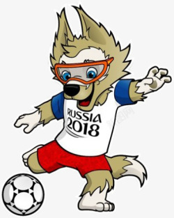 2018俄罗斯世界杯吉祥物素材