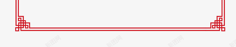剪纸边框纹理png免抠素材_88icon https://88icon.com 中国风边框 复古边框 新年剪纸 矢量剪纸边框 矢量灯笼 红色边框