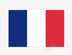 国家节日法国国旗logo图矢量图图标高清图片