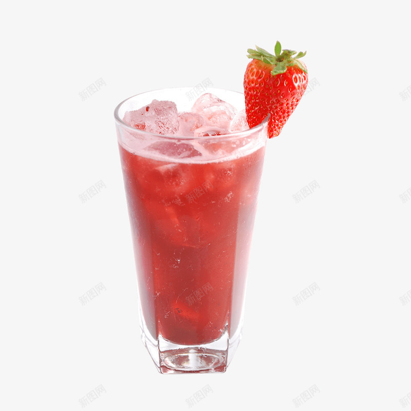 草莓汁png免抠素材_88icon https://88icon.com 冰镇 冷饮 夏日 夏日元素 杯子 果汁 草莓汁 饮品 饮料