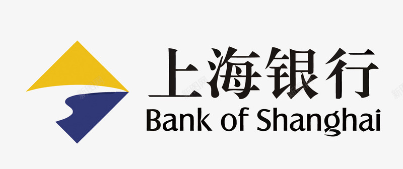 上海银行LOGO矢量图图标图标