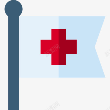 地图景区标志红十字会图标图标