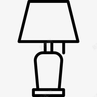 家具和家居灯图标图标