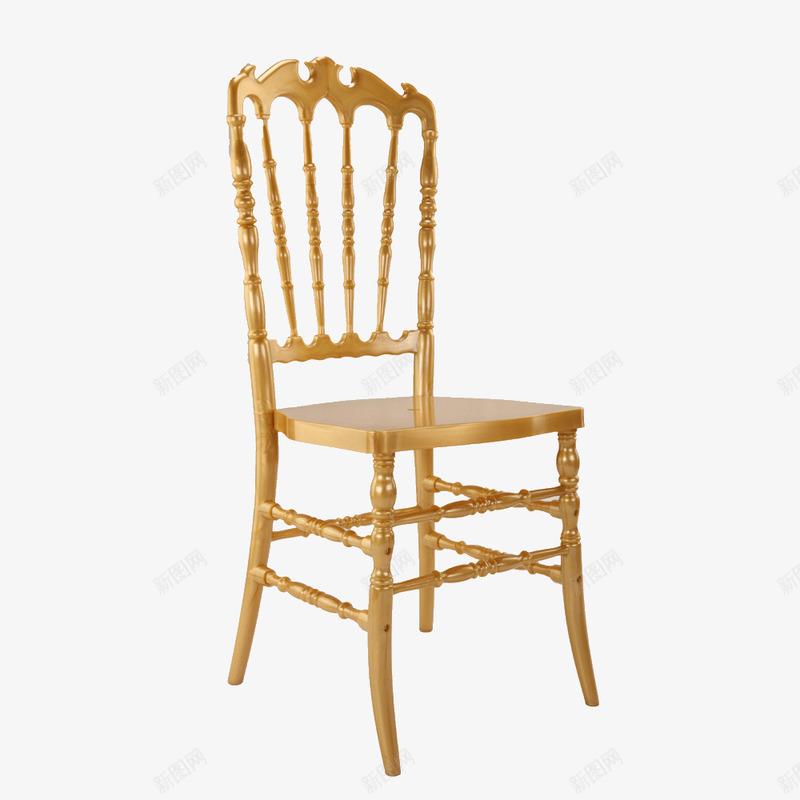 塑料竹节椅png免抠素材_88icon https://88icon.com 塑料竹节椅 椅子 竹节椅 金色