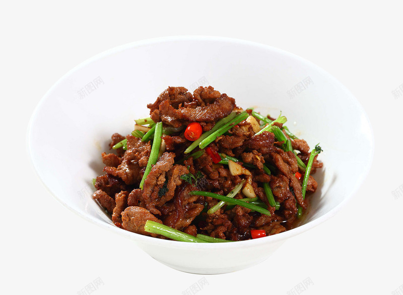 小炒黄牛肉png免抠素材_88icon https://88icon.com 牛肉 肉 食物