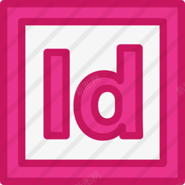 高端品牌标志AdobeInDesign图标图标
