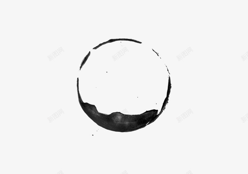 黑色墨迹圆圈边框png免抠素材_88icon https://88icon.com 圆圈 墨迹 边框 黑色