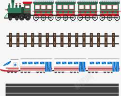 火车动车交通工具片素材