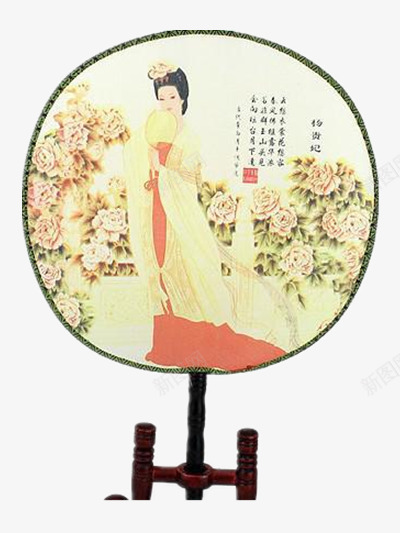 仕女图扇子png免抠素材_88icon https://88icon.com 中国风 仕女图 古代仕女图 扇子