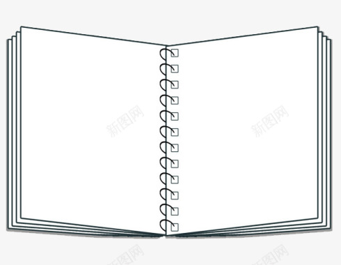 空白书本封面空白书本图标图标
