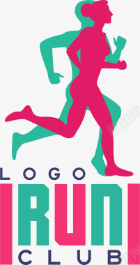 健身icon双人运动项目logo图标图标