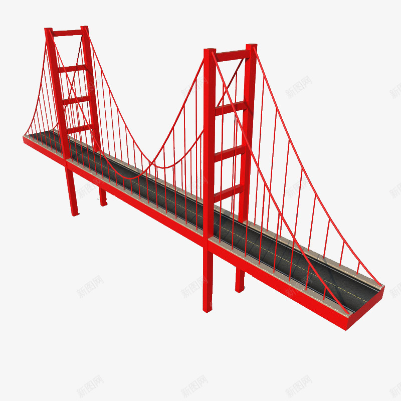 直行红色弧形状铁索桥png免抠素材_88icon https://88icon.com 大桥 弧形桥 直行红色弧形状铁索桥 红色大桥 铁索 铁索桥
