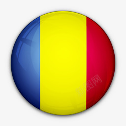 国旗对罗马尼亚世界国旗图标图标