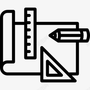 学校教育类平面标图标图标