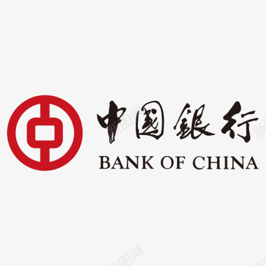 金融钱财中国银行标志图标图标