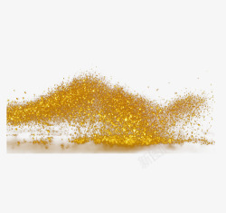 金沙颗粒金色的颗粒高清图片