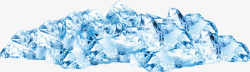 悬浮冰块冰山冰块背景高清图片