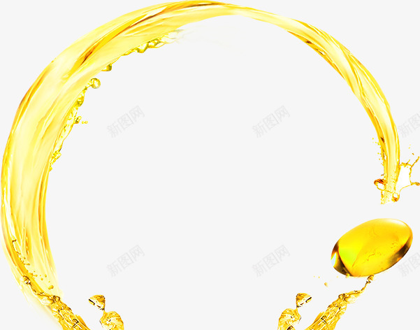 黄色创意精华油维生素Epng免抠素材_88icon https://88icon.com VE 创意 化妆品素材 精华油 维生素E 美容素材 胶囊 黄色