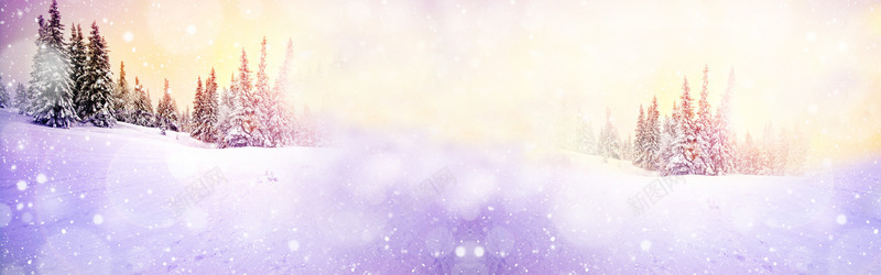 紫色梦幻冬季雪景png免抠素材_88icon https://88icon.com 冬季 梦幻 紫色 雪景