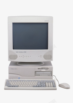 台式机显示器老式电脑高清图片