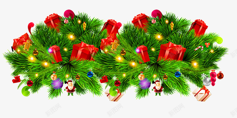 彩色圣诞树装饰礼盒元素png免抠素材_88icon https://88icon.com 万圣节 元旦 双十二 圣诞树 圣诞节 彩色 春节 礼盒 绿色 装饰 过年 过节