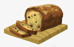棕色条纹木板背景图片烤面包高清图片