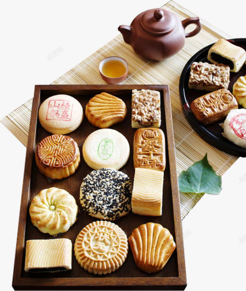 中国风茶点美味中秋png免抠素材_88icon https://88icon.com 中秋 国风 美味 茶点