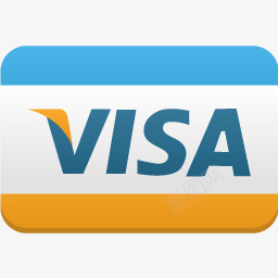 支付信用卡签证图标图标
