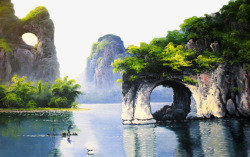 水摄影广西桂林山水高清图片