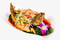 泰式美味美食海鲜酸辣鱼素材